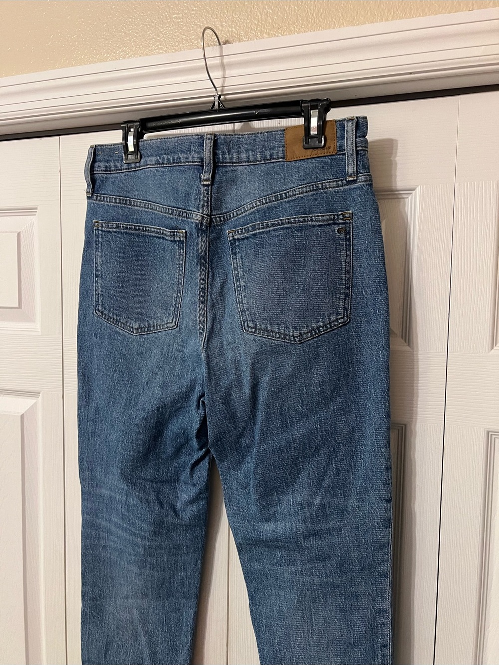 Madewell The Perfect Vintage Jean Raw Hem Medium Wash Size 29 - Picture 4 of 13
